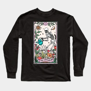 The Gardener Tarot Card Gardening Planting Long Sleeve T-Shirt